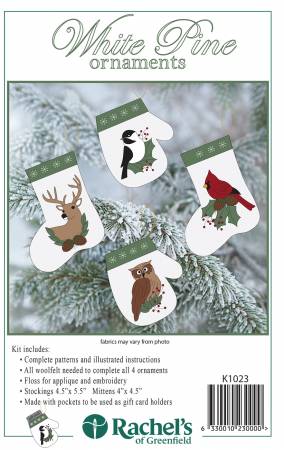 White Pines Ornament Kit #K1023 - Fern Hill